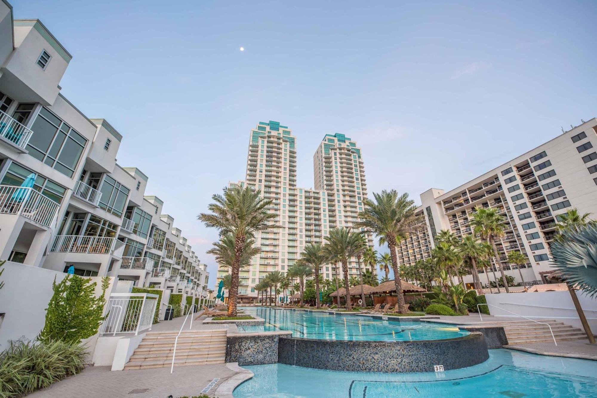 1901 Sapphire Beachfront 3 Bedroom Condo South Padre Island Exterior photo
